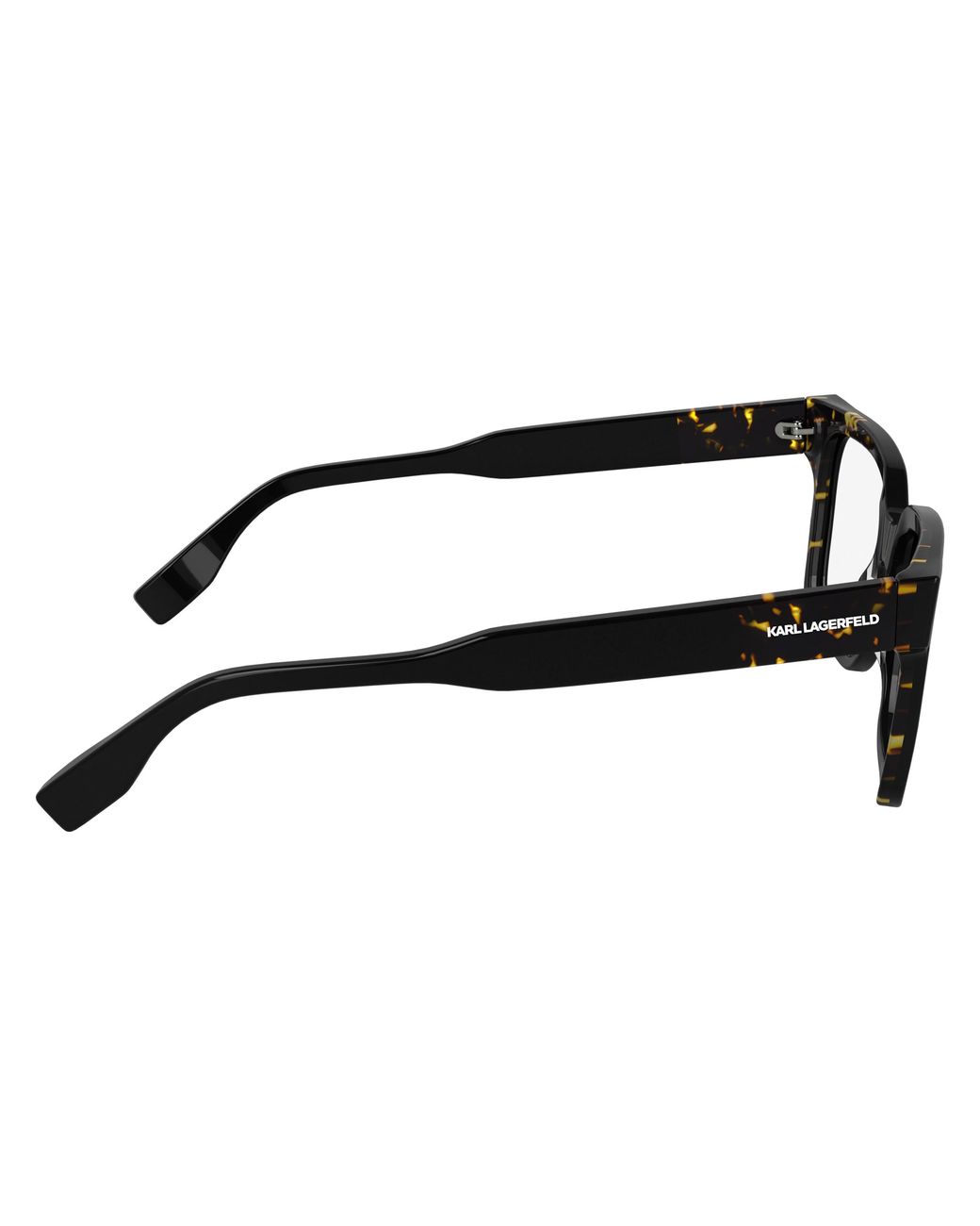 Karl Lagerfeld Black Kl6173 017 Optical Frames Acetate Squared Normal for men