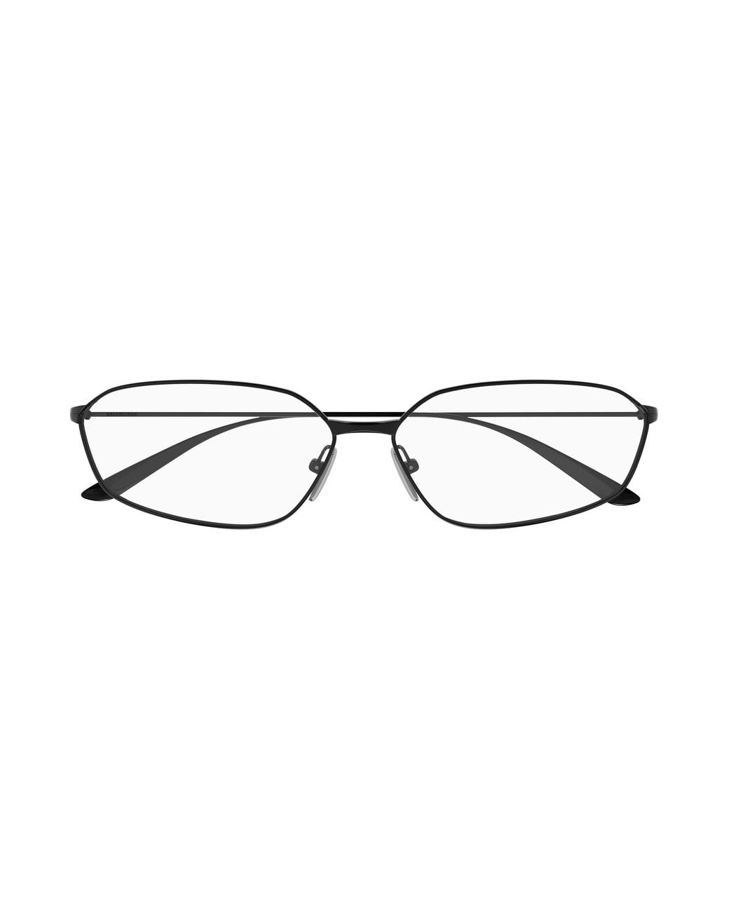 Balenciaga Black Bb0453O 002 Optical Frames Acetate Transparent Geometric