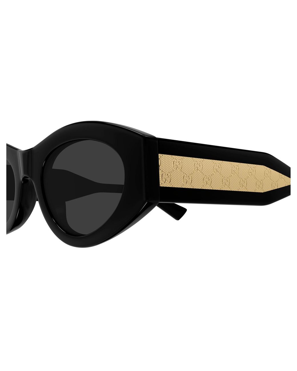 Gucci Black Gg2065S 001 Sunglasses Acetate Round