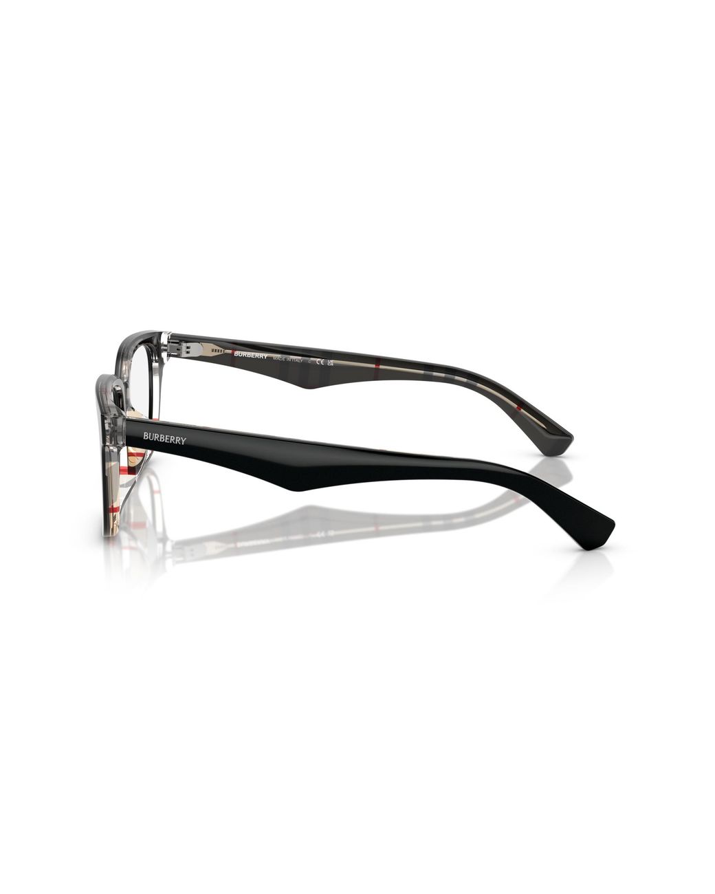 Burberry Black Be2425D 4121 Optical Frames Acetate Squared Normal