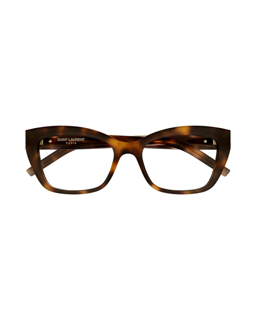 Saint Laurent Black Sl M117 002 Optical Frames Acetate Cat Eye "Antiriflesso"