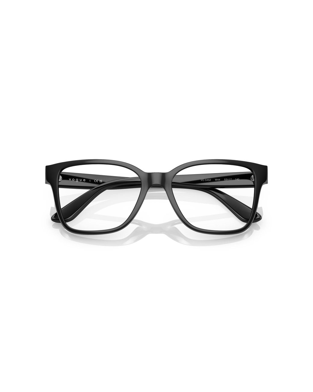 Vogue Eyewear Black Vo5452 W44 Optical Frames Injected Squared Normal