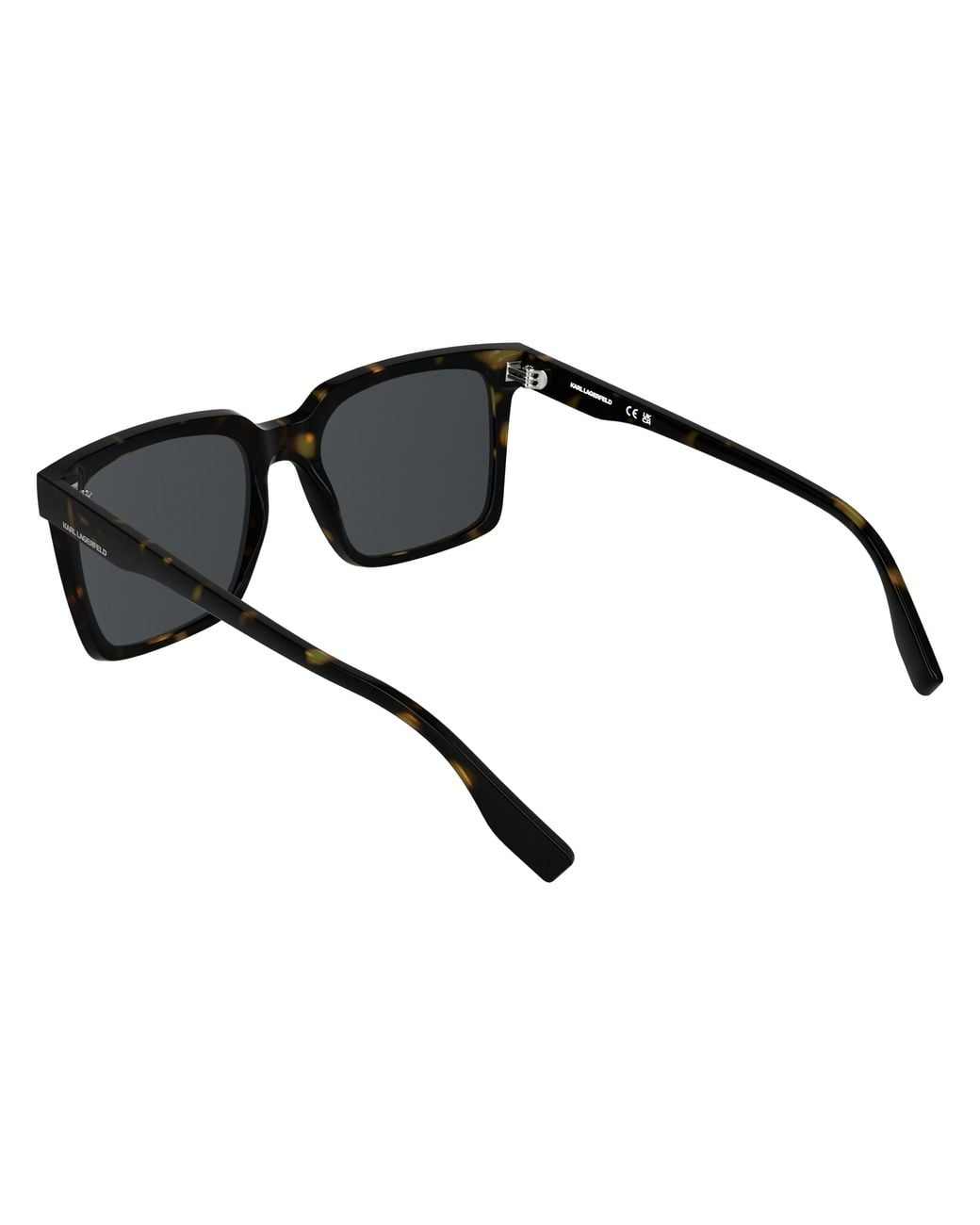 Karl Lagerfeld Black Kl6224S 242 Sunglasses Bio-Injected Smoke Squared Normal for men