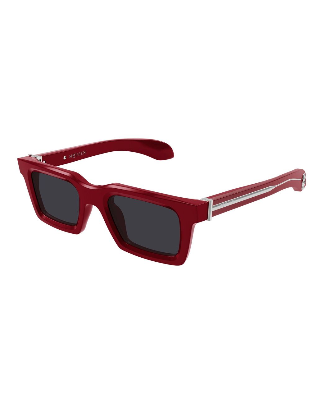 McQueen Black Am0506S 005 Sunglasses Acetate Squared for men