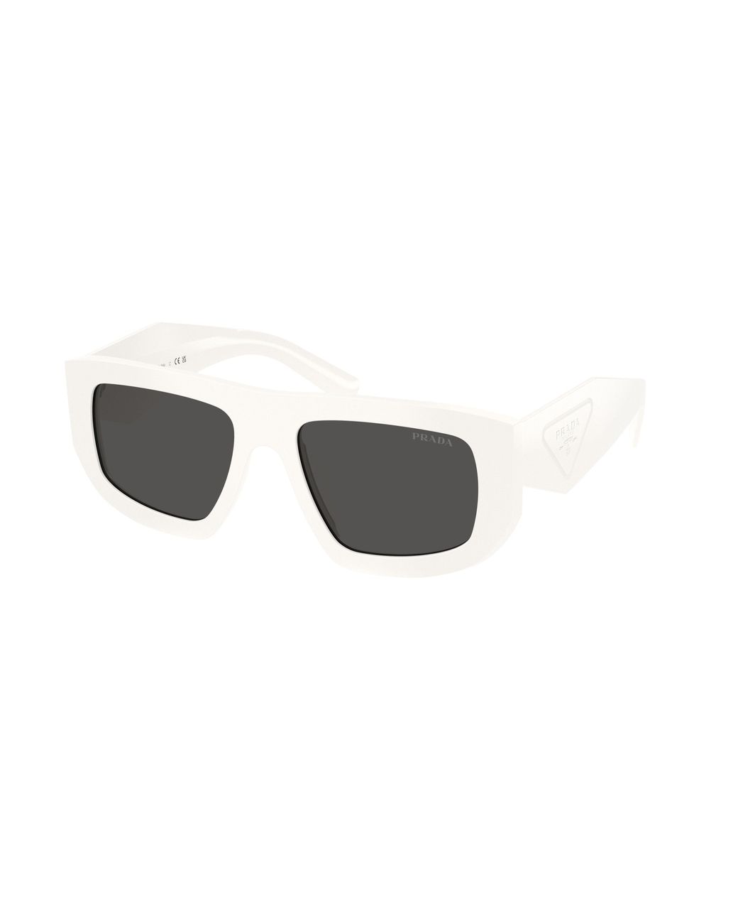 Prada Black Pr D04Su 17K08Z Sunglasses Acetate Geometric Normal