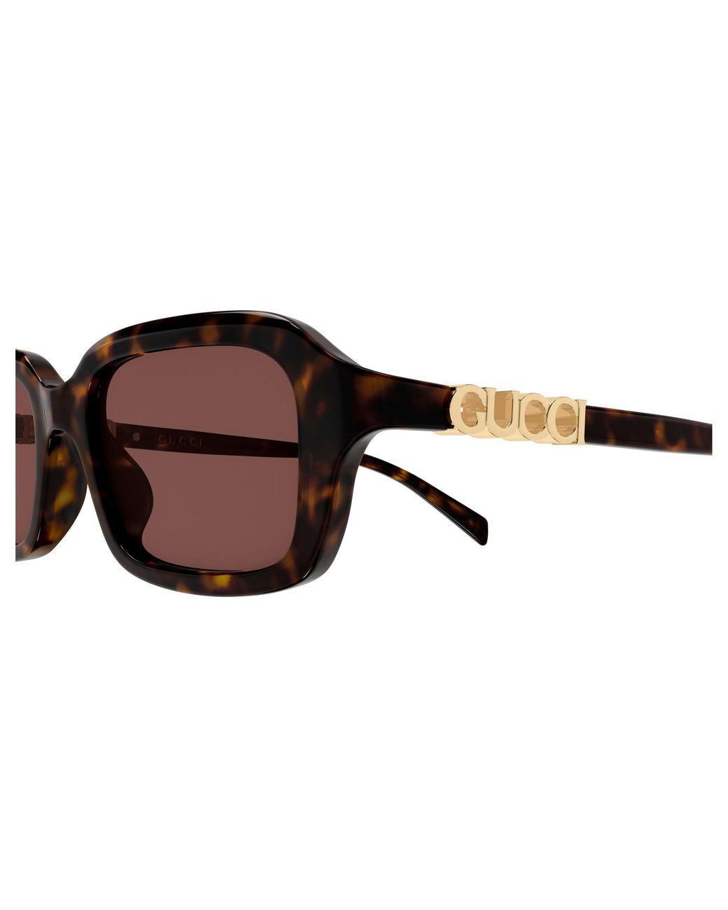 Gucci Black Gg2152S 002 Sunglasses Acetate Squared