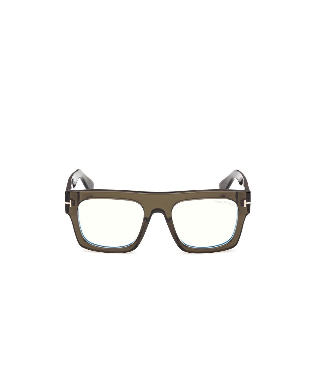 Tom Ford Black Ft5634-B 98 Optical Frames Acetate Geometric Normal for men