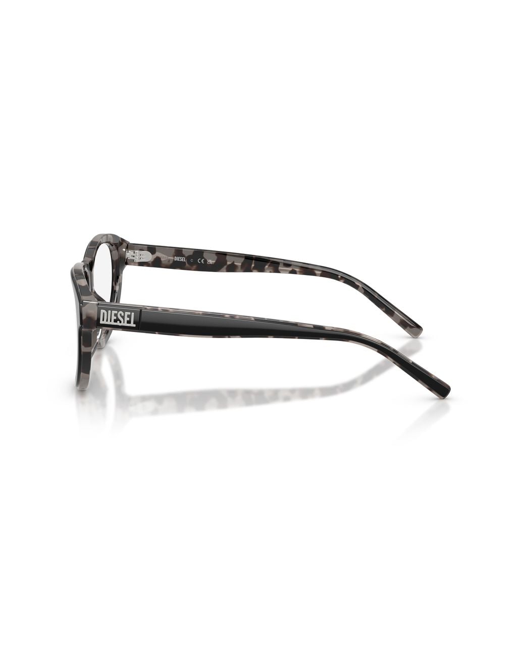 DIESEL Black Dl4031U 2068 Optical Frames Acetate Transparent Pilot Normal