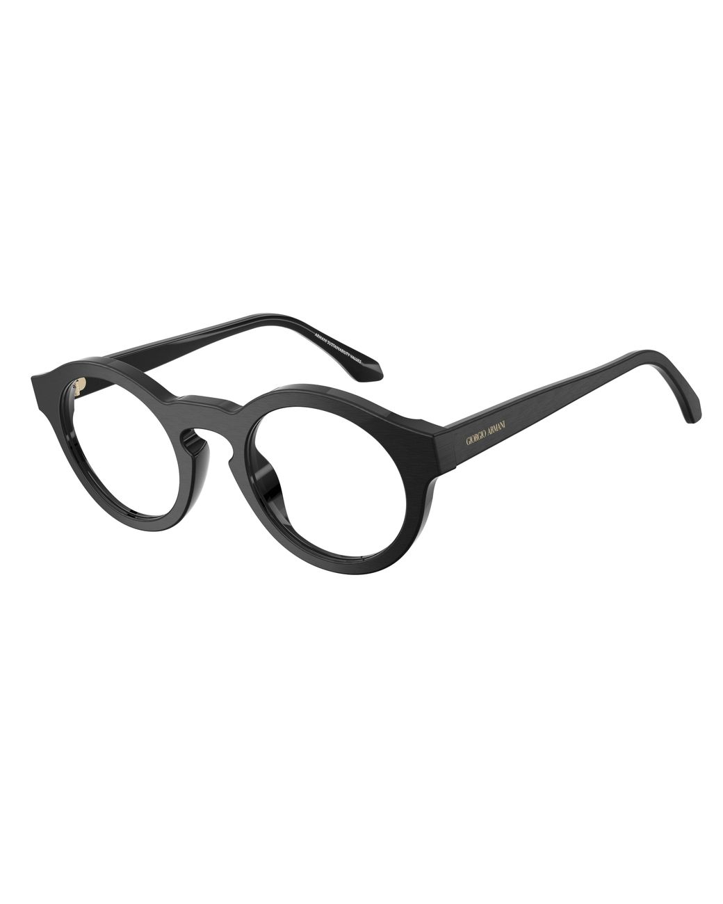 Giorgio Armani Black Ar7292U 5009 Optical Frames Acetate Transparent Pantos Normal