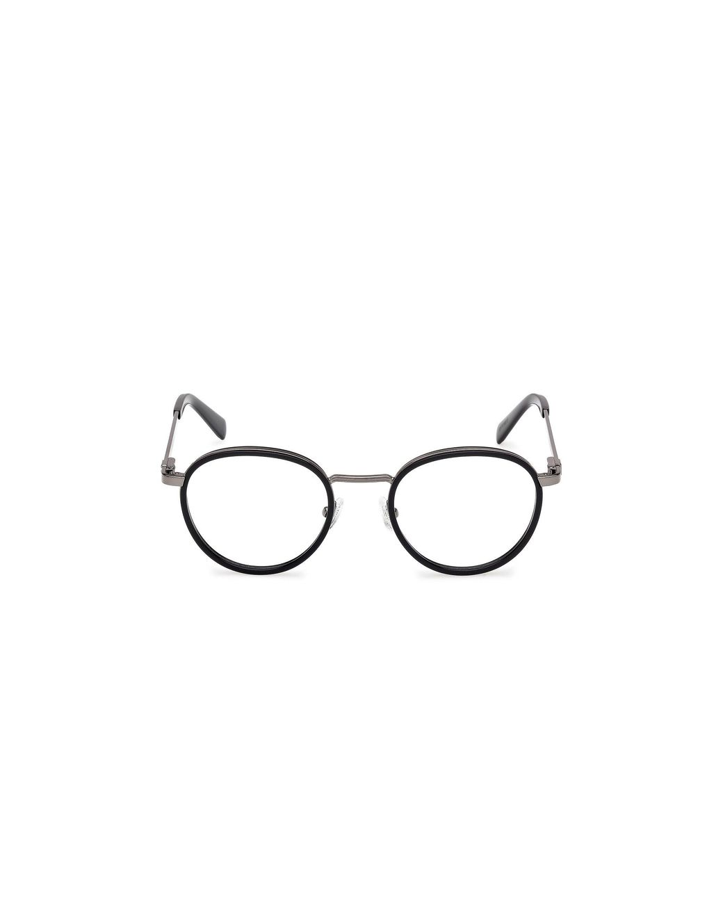 Guess Black Gu50324 1 Optical Frames Injected Round Normal for men