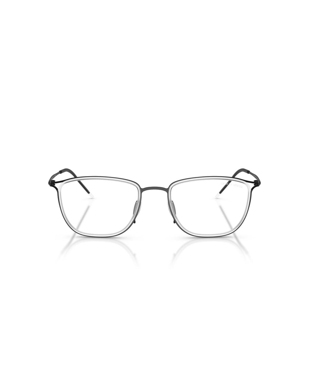 Giorgio Armani Black Ar6189 30011W Sunglasses Metal Transparent Pillow Normal for men