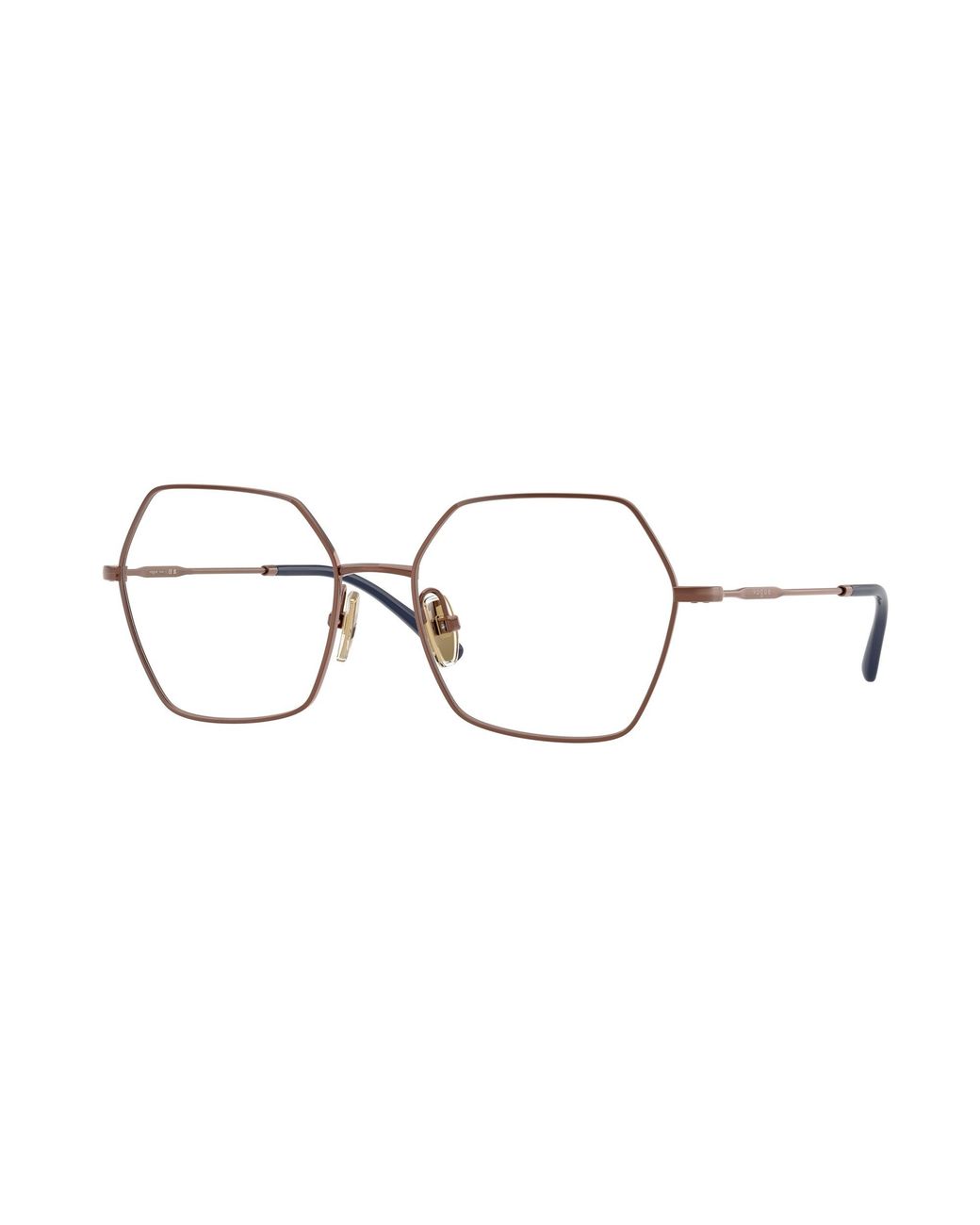 Vogue Eyewear Black Vo4297T 5212 Optical Frames Titanium Geometric Normal