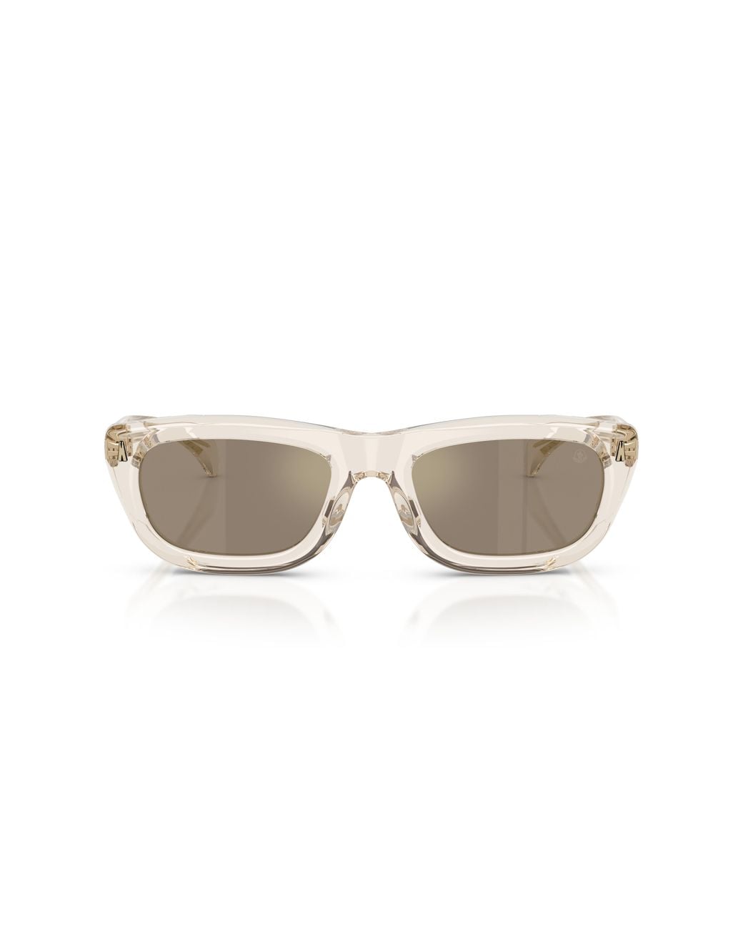 Moncler Black Me6037 Lido 30035A Sunglasses Acetate Squared Mirror