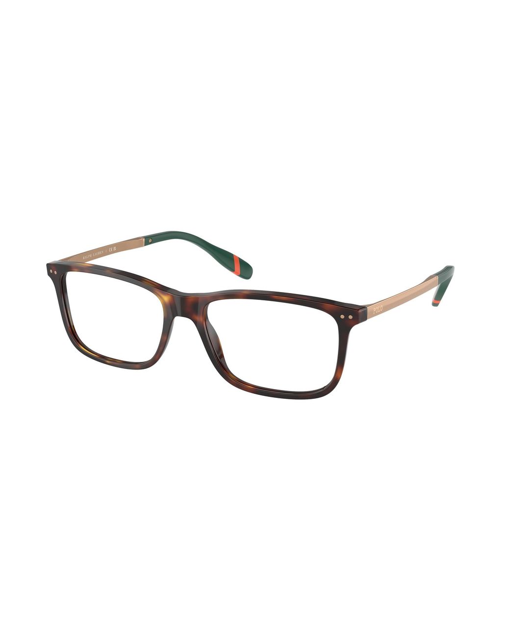 Polo Ralph Lauren Black Ph2273 6137 Optical Frames Acetate Transparent Squared Normal for men