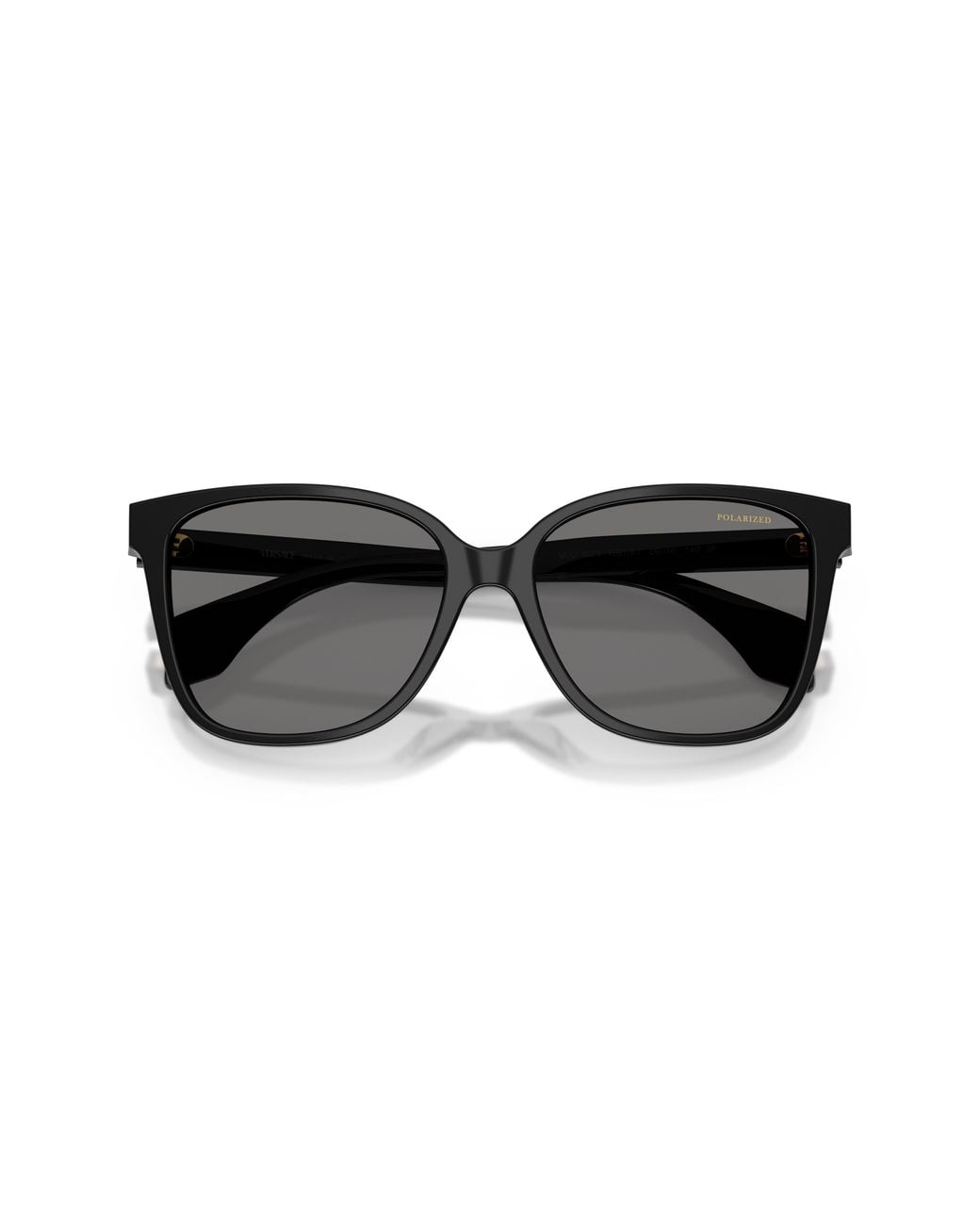 Versace Black Ve4523 Gb1/81 Sunglasses Acetate Butterfly Polarized