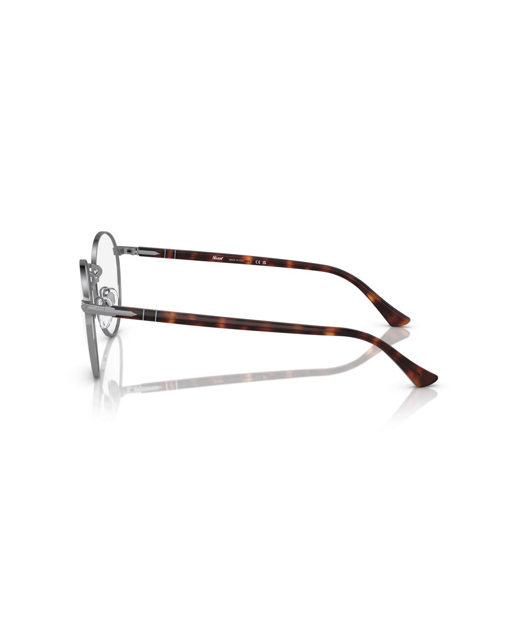 Persol Black Po1008V 513 Optical Frames Metal Transparent Pillow Normal