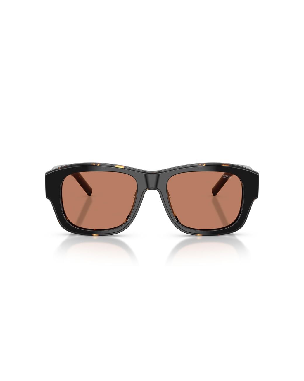 DIESEL Black Dl2020U 207173 Sunglasses Acetate Squared Normal