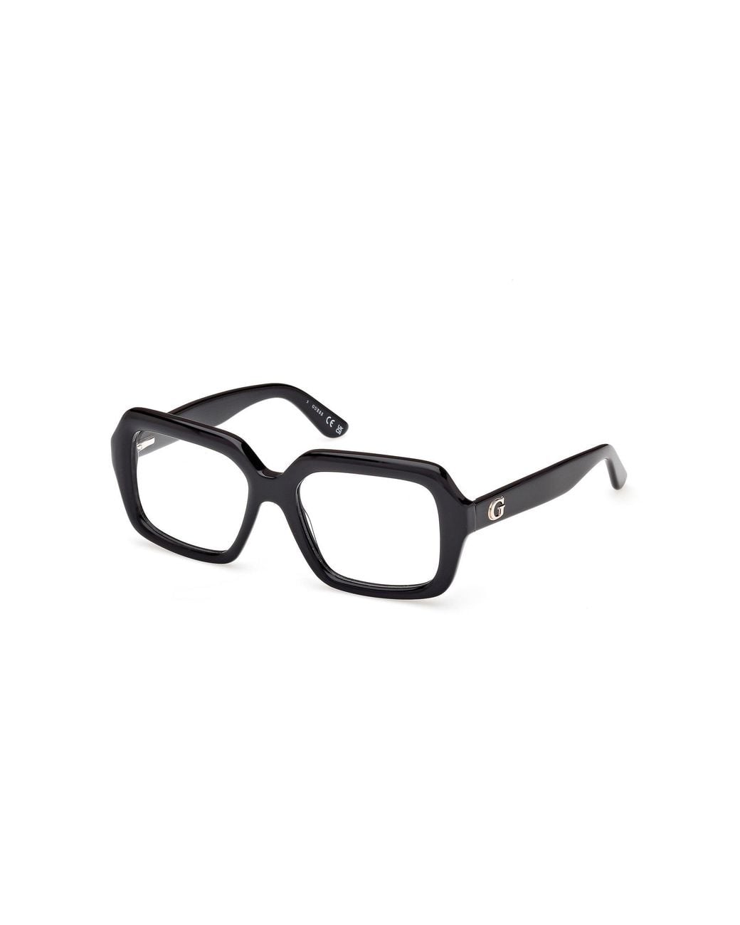 Guess Black Gu50226 001 Optical Frames Acetate Squared Normal