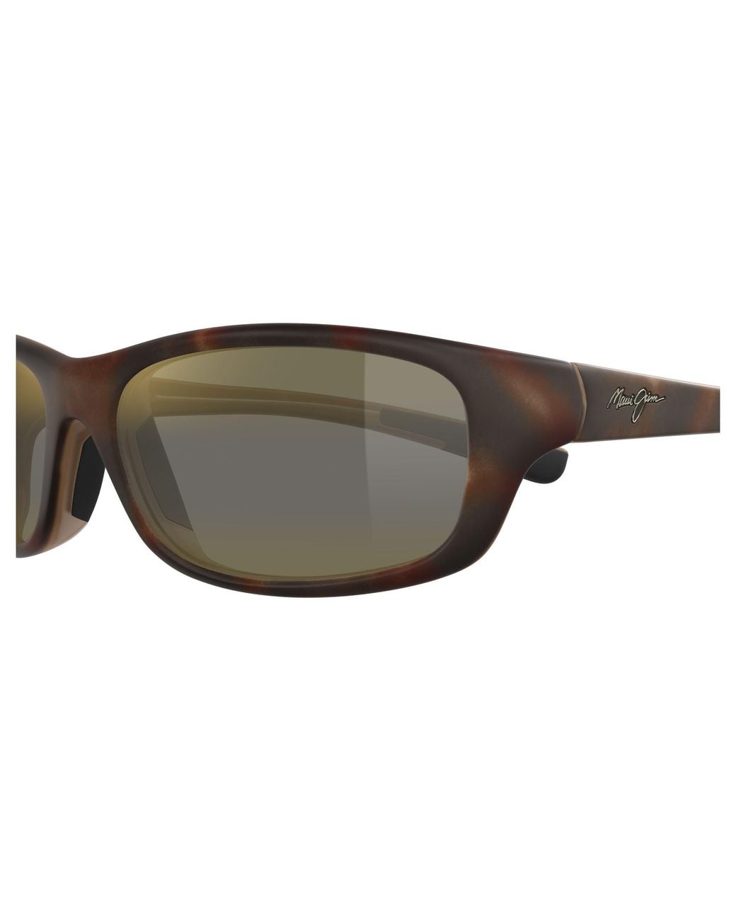 Maui Jim Black Mj0279S 002 Occhiali Da Sole Iniettato Bronzo Squadrata