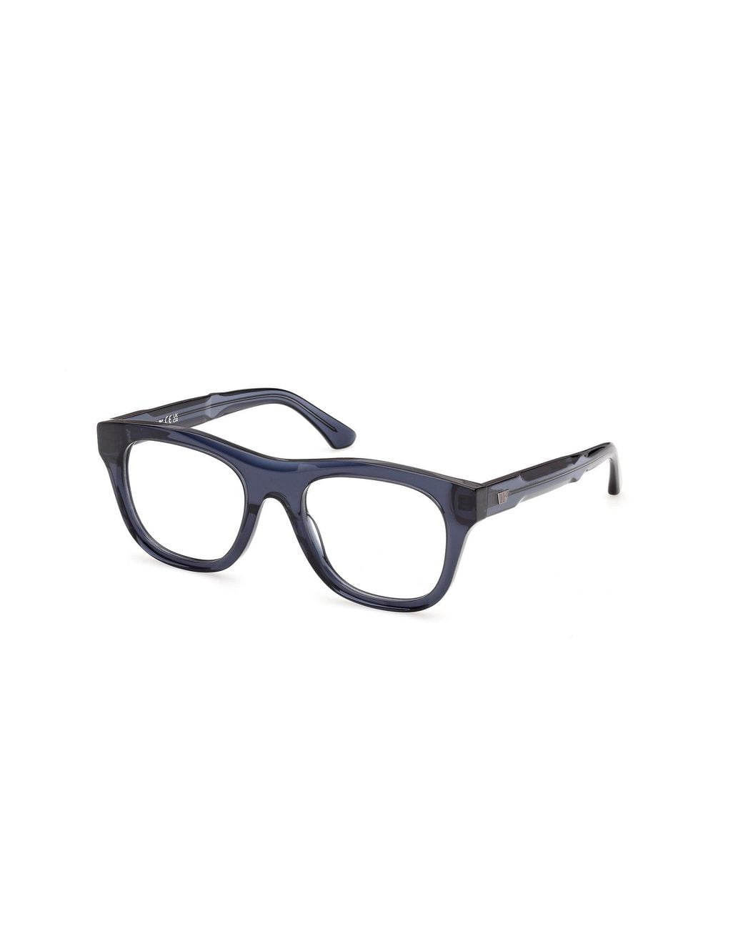 Web Black We5485 90 Optical Frames Acetate Squared Normal for men
