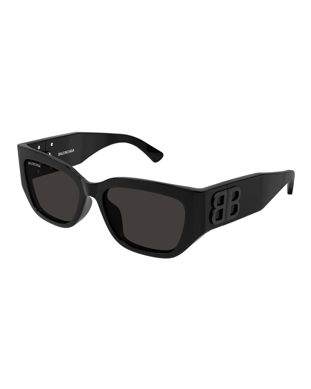 Balenciaga Black Bb0361Sk 001 Sunglasses Acetate Cat Eye