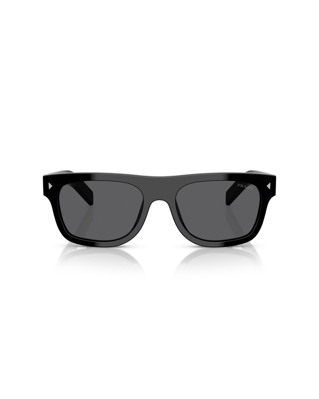 Prada Black Pr B12S 16K731 Sunglasses Acetate Pillow Normal for men