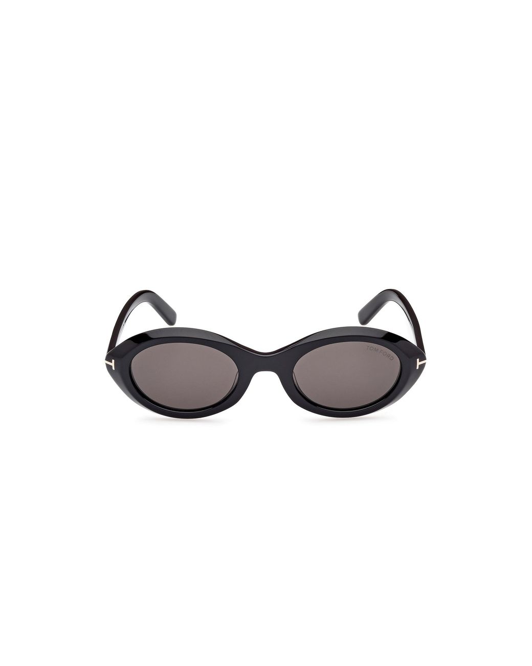 Tom Ford Black Ft1186 Carmen 01A Sunglasses Acetate Smoke Round Normal