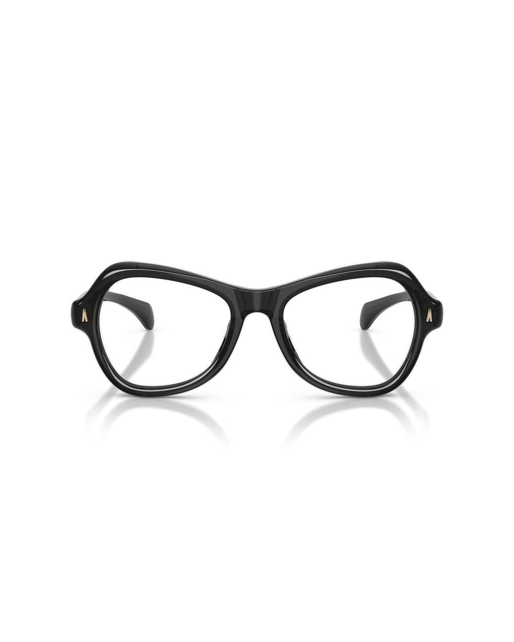Moncler Black Me2038U Elegra 3050 Optical Frames Acetate Transparent Butterfly Normal