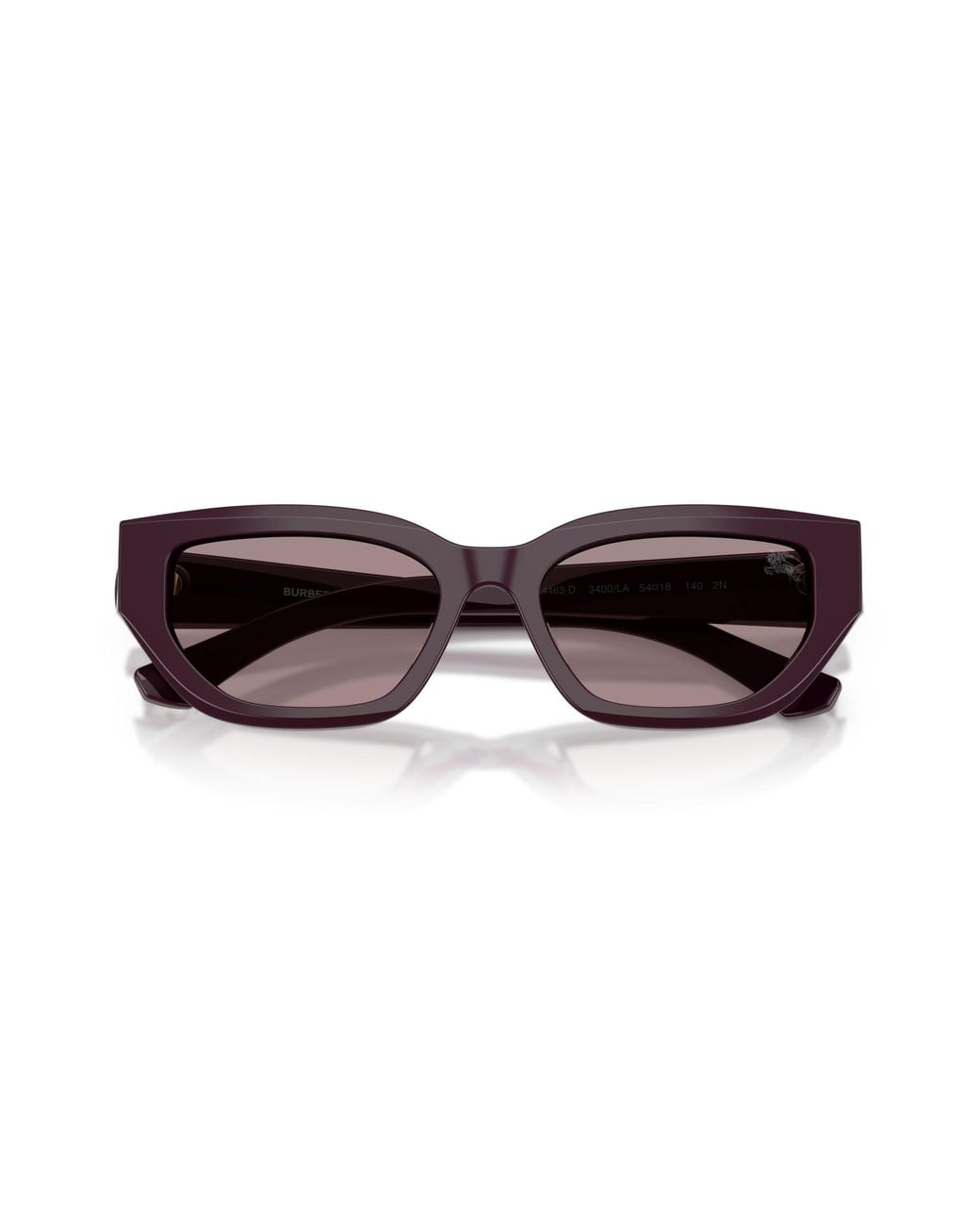Burberry Black Be4463D 3400La Sunglasses Acetate Cat Eye Normal