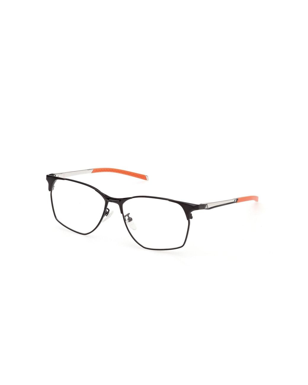 Adidas Originals Black Sp5111-H 001 Optical Frames Squared Normal for men