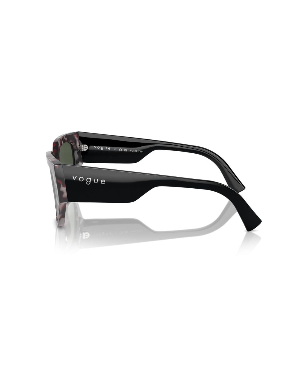 Vogue Eyewear Black Vo5409S 31499A Sunglasses Acetate Geometric Polarized