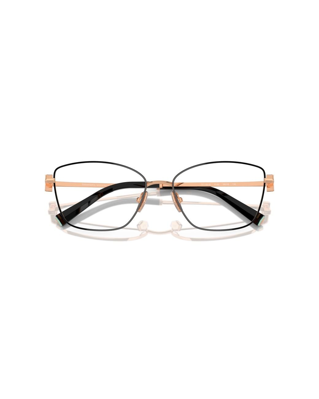 Tiffany & Co Black Tf1160B 6162 Optical Frames Steel Butterfly Normal