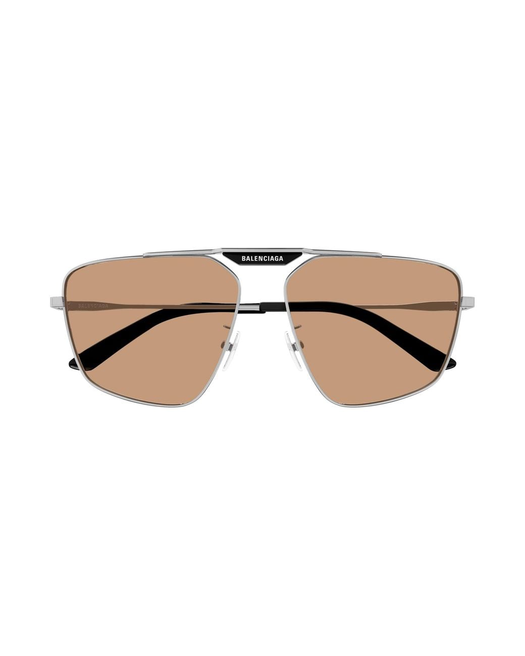 Balenciaga Black Bb0246Sa 006 Sunglasses Acetate Pilot for men