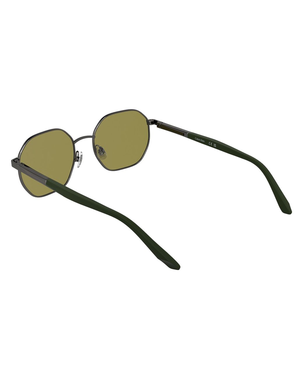Calvin Klein Black Ck25110S 070 Sunglasses Metal Squared Normal