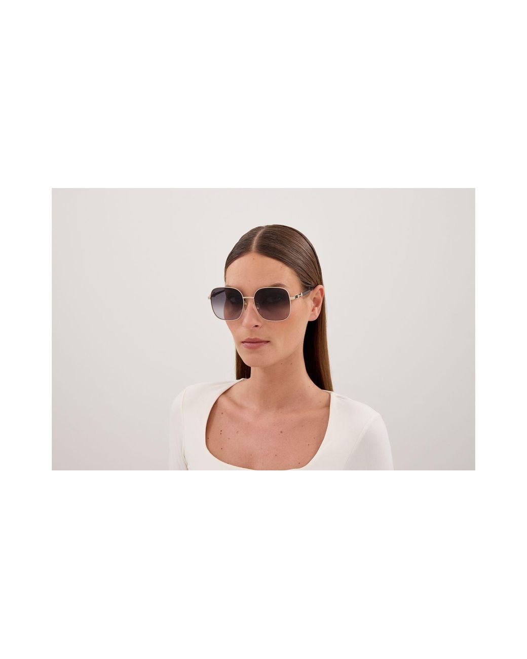 Gucci Black Gg2053S 001 Sunglasses Metal Squared