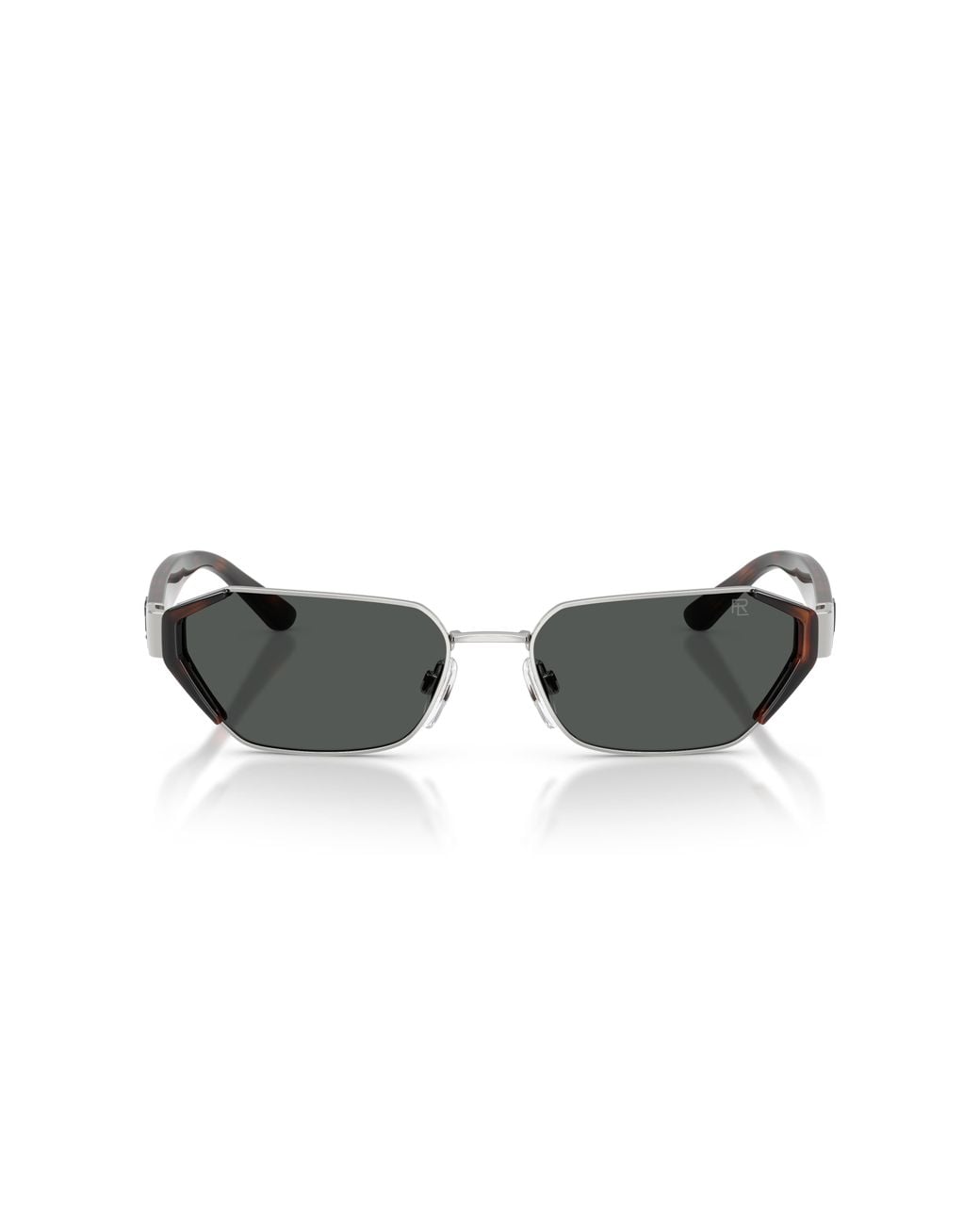 Ralph Lauren Black Rl7094 900187 Sunglasses Metal Geometric Normal