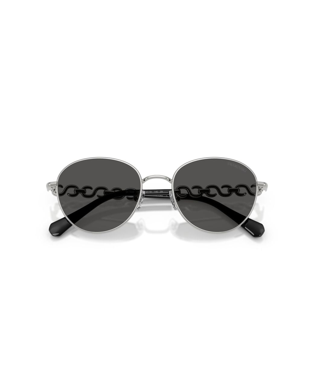 Swarovski Black Sk7049 400187 Sunglasses Metal Pantos Normal