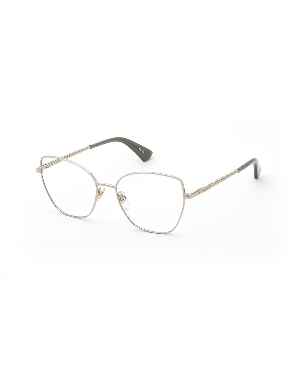 Nina Ricci Black Vnr454 0A39 Optical Frames Metal Geometric