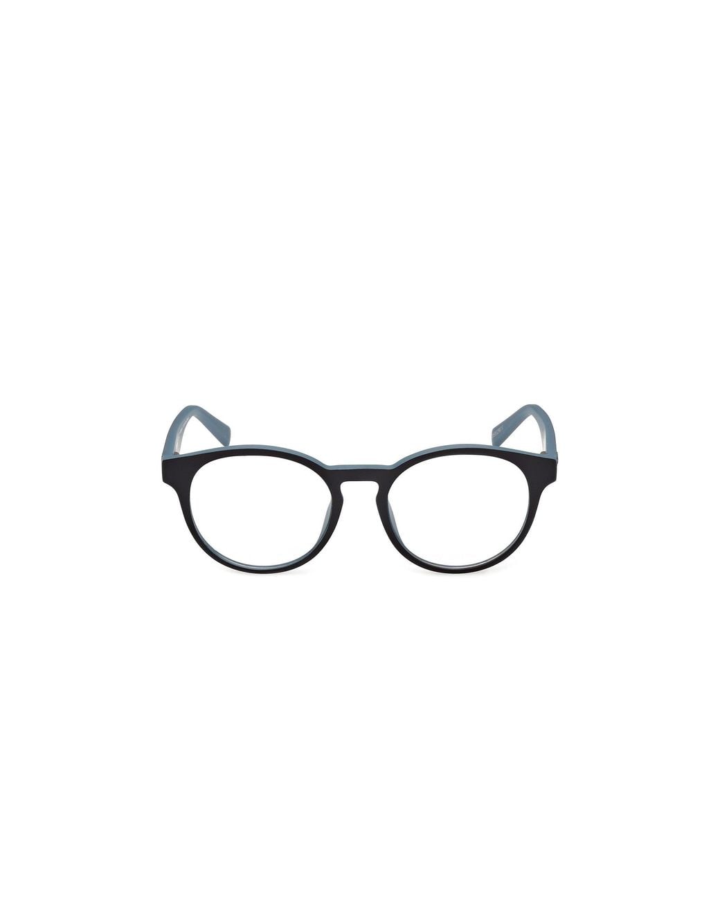 Timberland Black Tb50101 002 Optical Frames Injected Round Normal