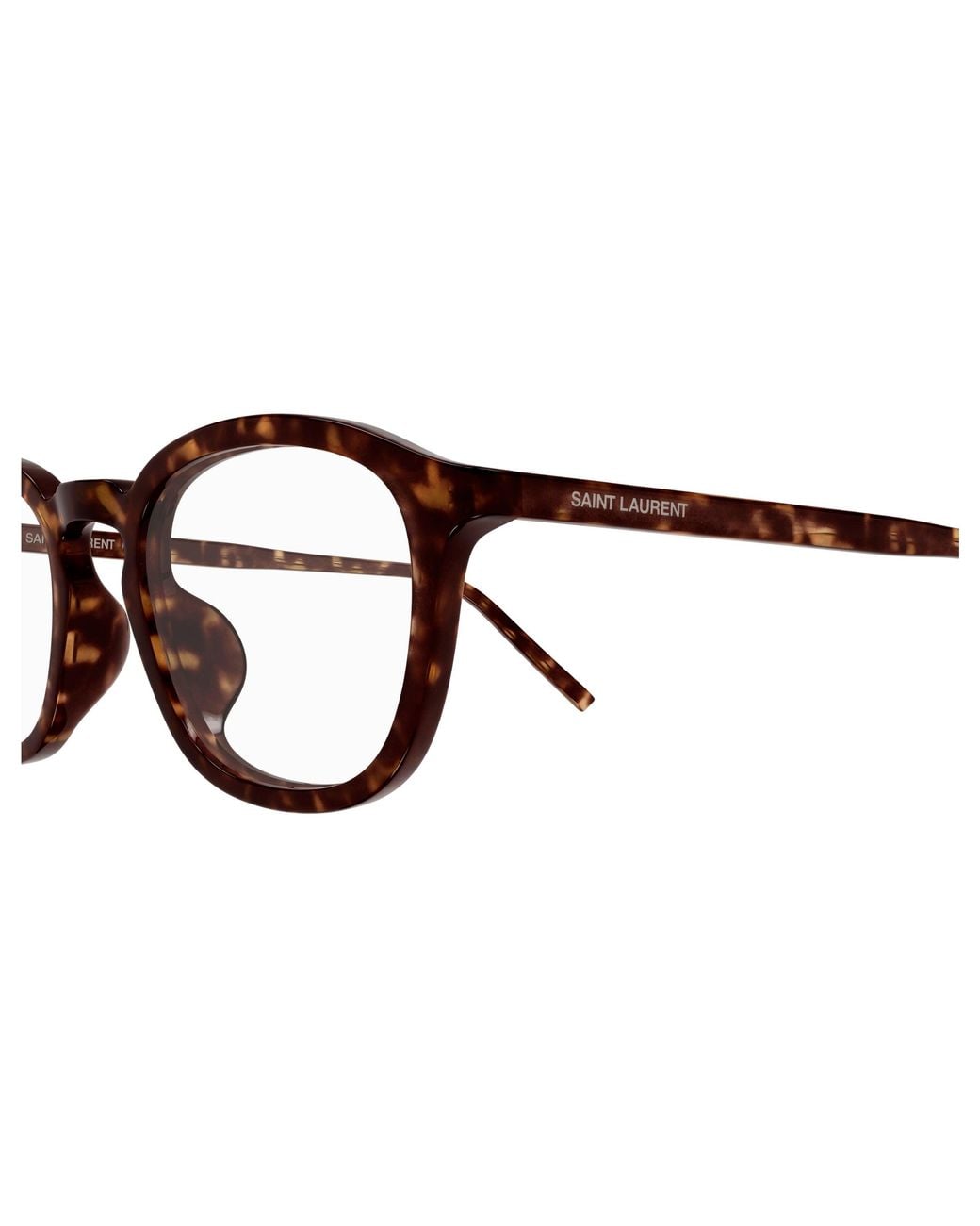 Saint Laurent Black Sl 793/J 002 Optical Frames Acetate Transparent Round