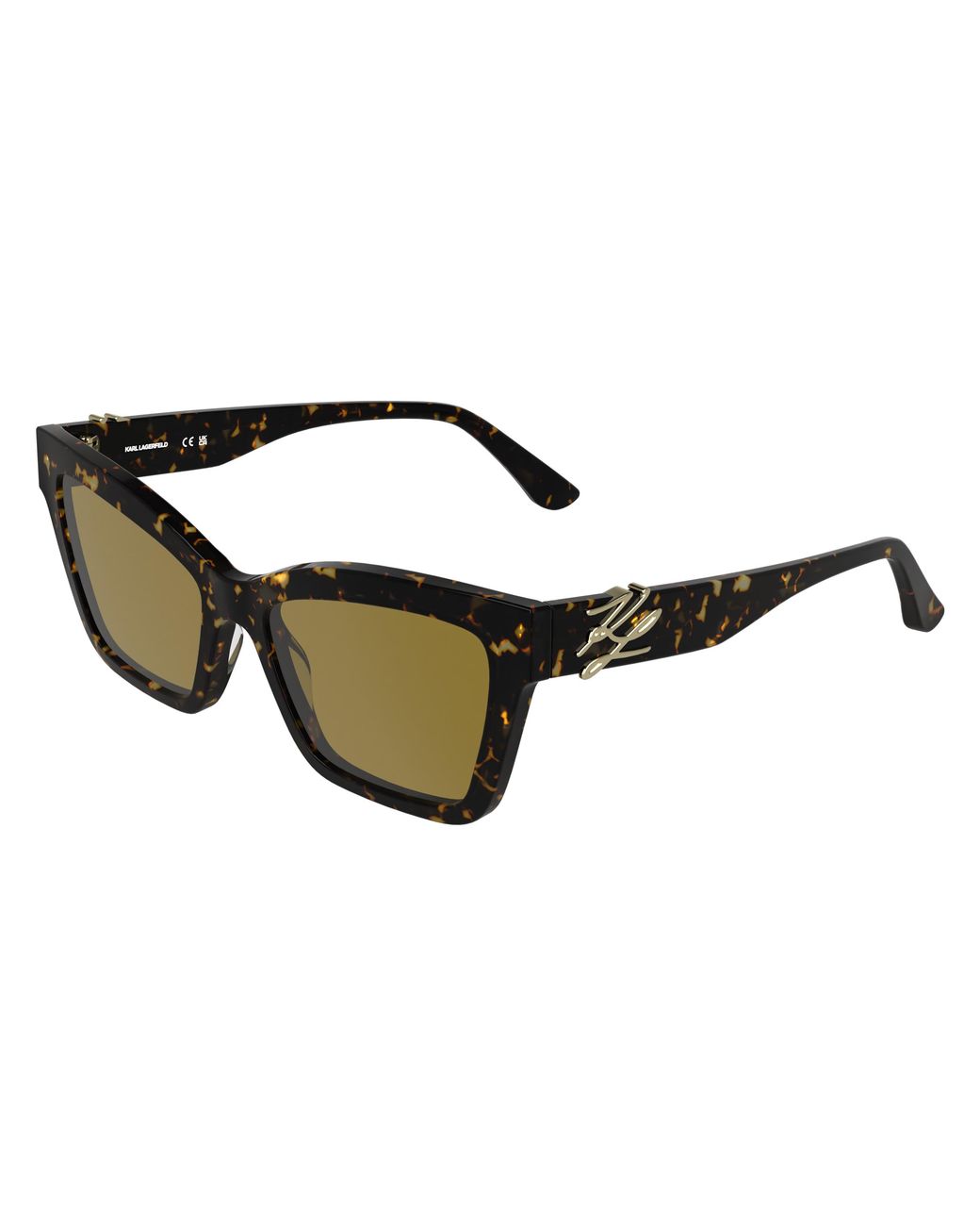 Karl Lagerfeld Black Kl6220S 242 Sunglasses Acetate Squared Normal