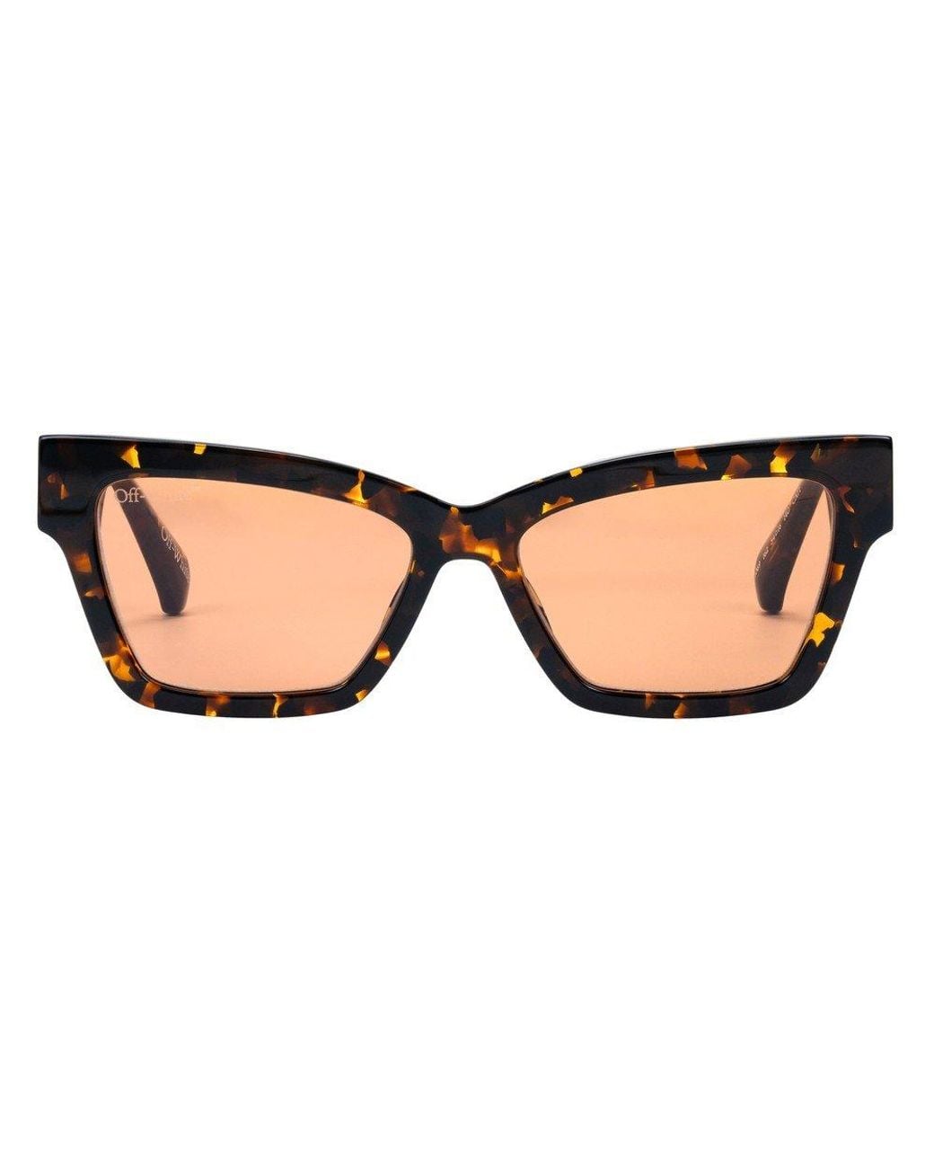 Off-White c/o Virgil Abloh Black Ow1069 Cincinnati 162 Sunglasses Acetate Cat Eye Normal