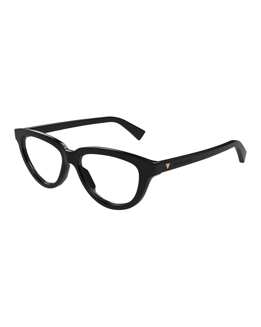 Bottega Veneta Black Bv1366O 001 Optical Frames Acetate Transparent Cat Eye
