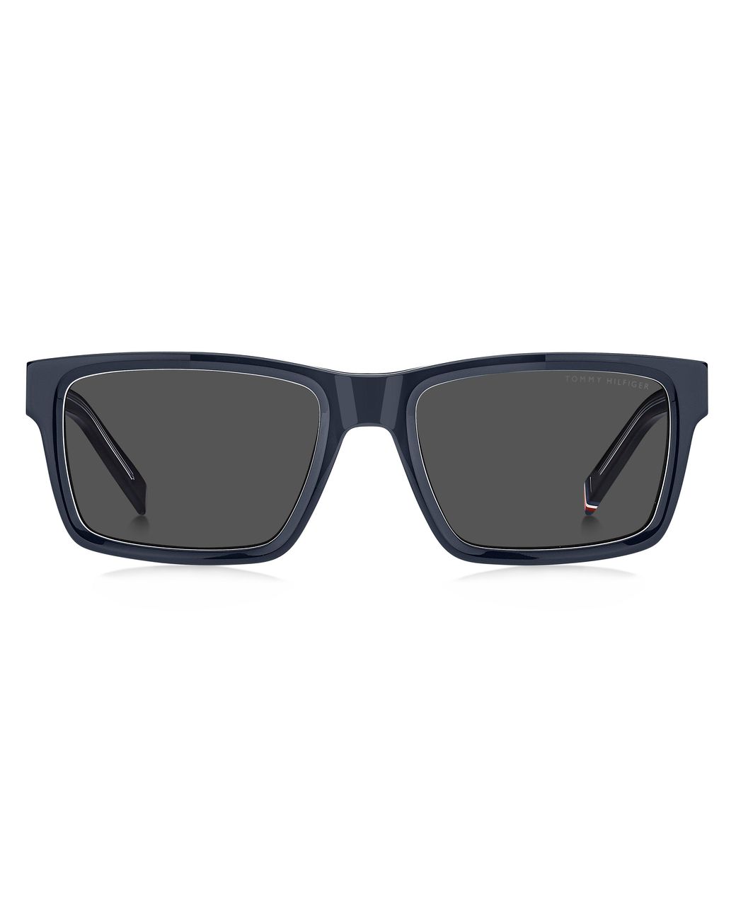 Tommy Hilfiger Black Th 2309/S Pjp/Ir Sunglasses Acetate Squared Normal for men
