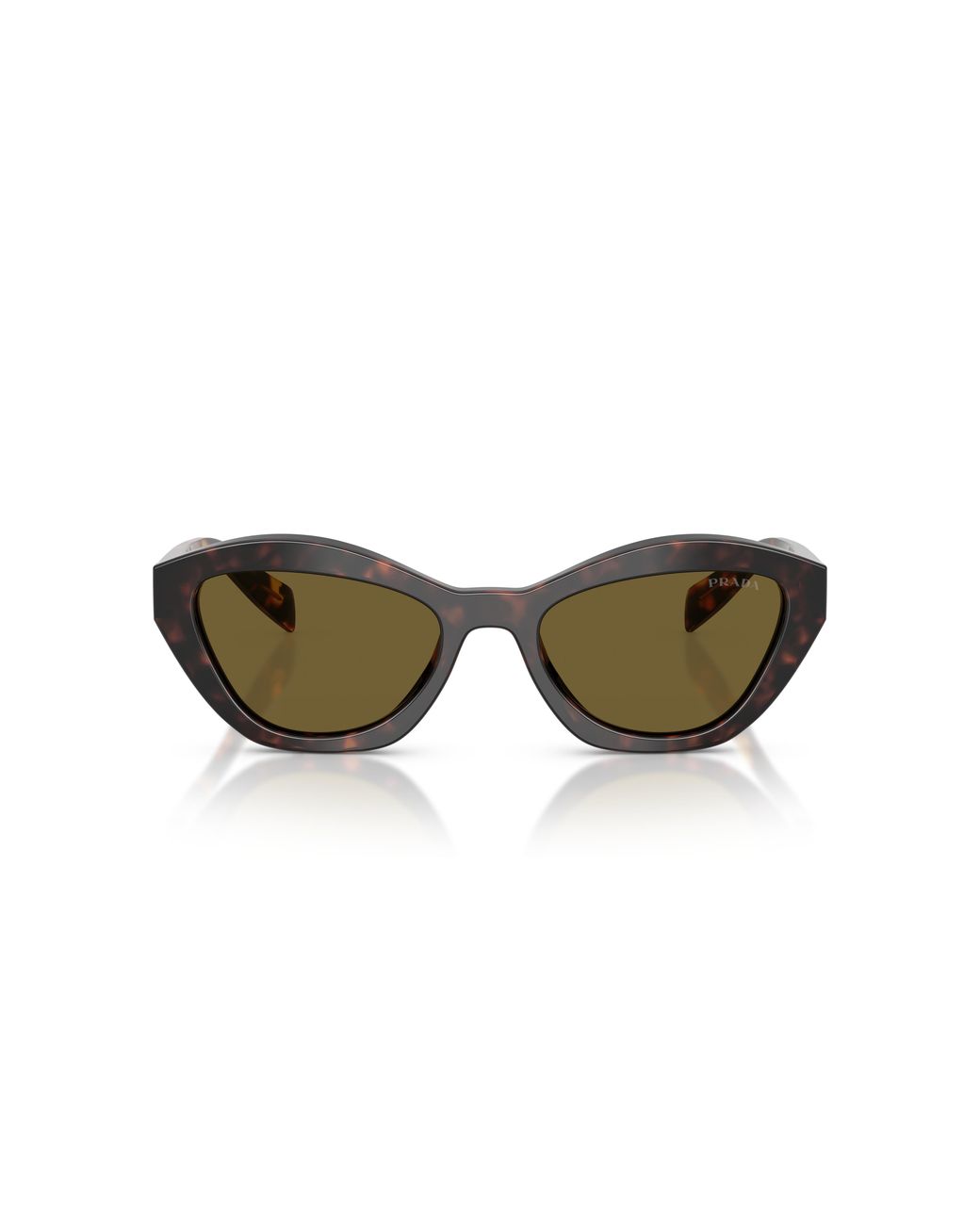 Prada Black Pr A02S 17N09Z Sunglasses Acetate Butterfly Normal