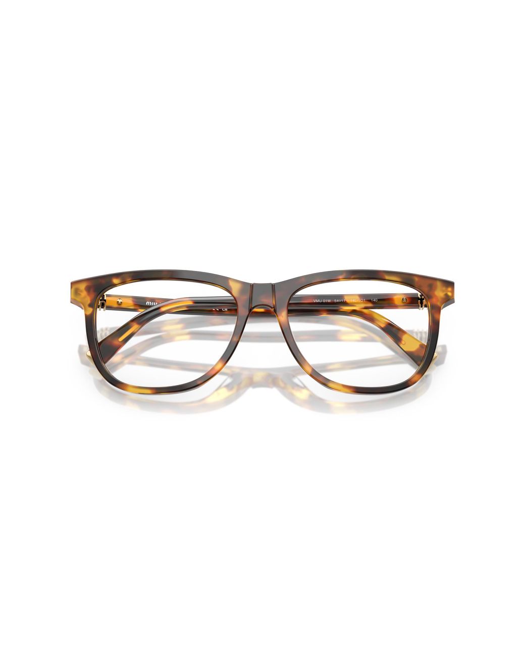 Miu Miu Black Mu 01Wv 14L1O1 Optical Frames Acetate Pantos Normal