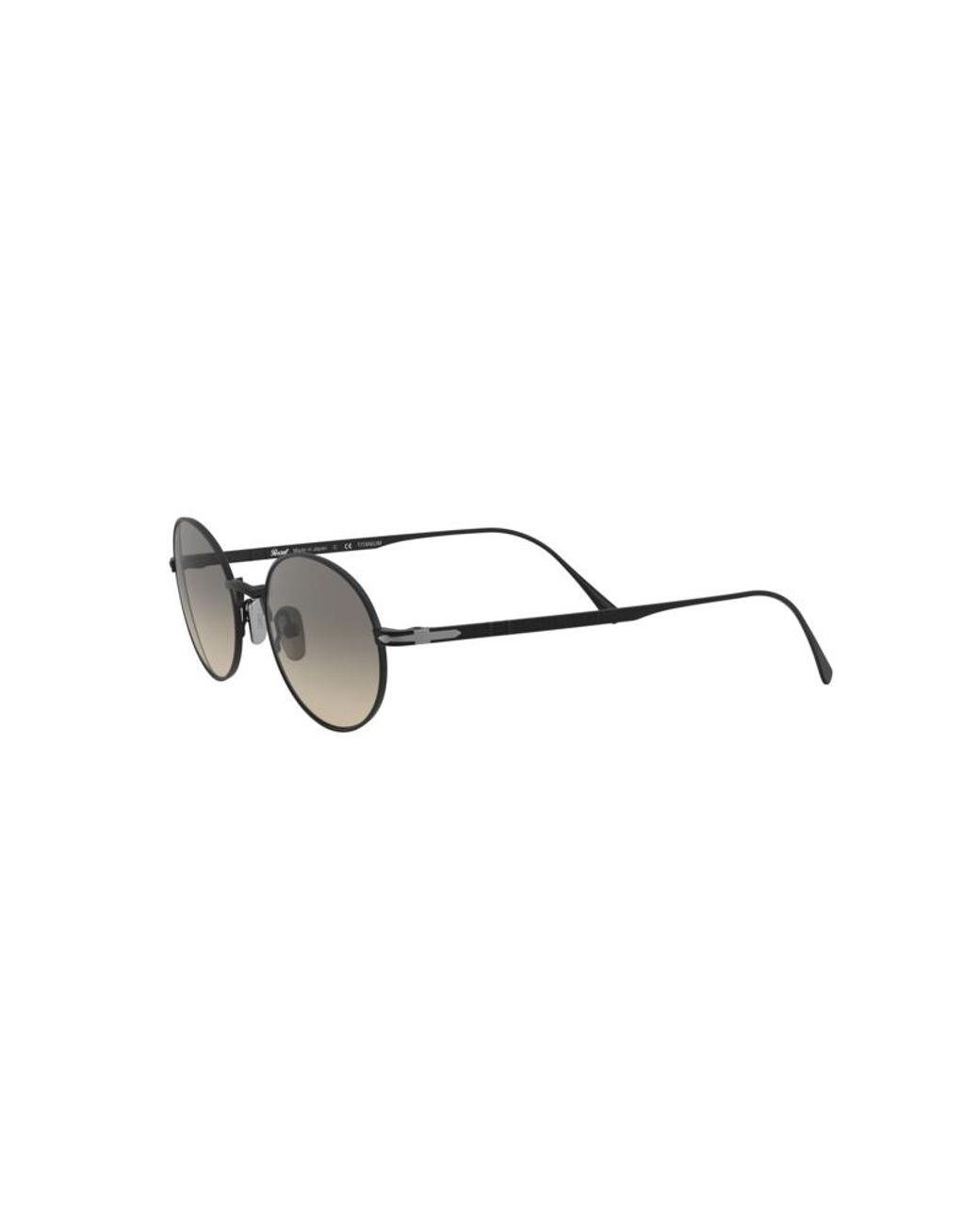 Persol Black Po5001St 800432 Sunglasses Titanium Round Normal