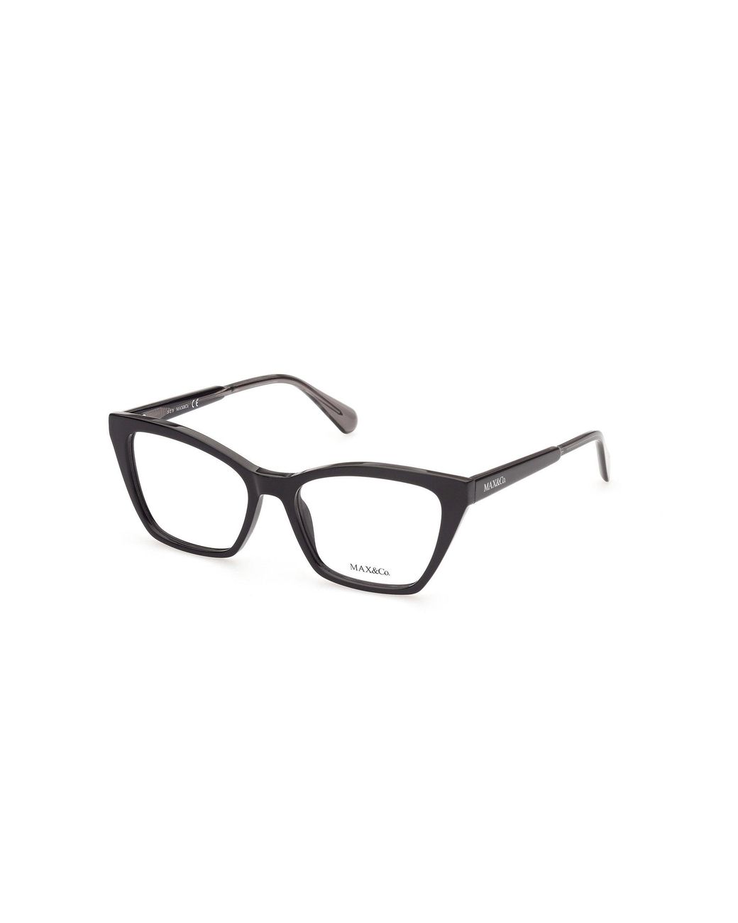 MAX&Co. Black Mo5001 001 Optical Frames Acetate Cat Eye Normal