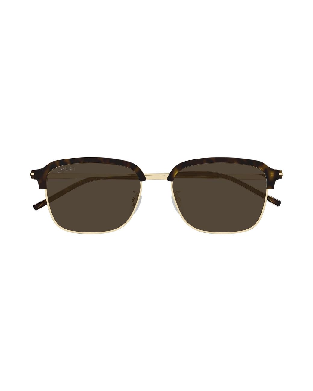 Gucci Black Gg1733Sk 002 Sunglasses Metal Round for men