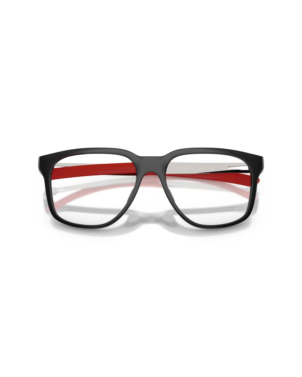 FERRARI SCUDERIA Black Fz8027U 501 Optical Frames Injected Transparent Pillow Normal for men
